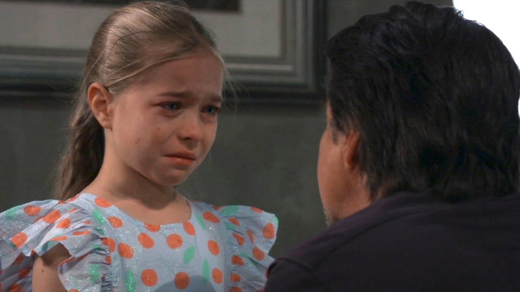 GH crying Violet Finn