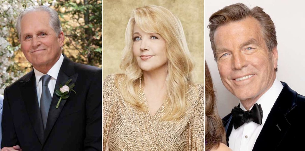 general hospital's gregory harrison, young and restless's melody thomas scott and peter bergman
