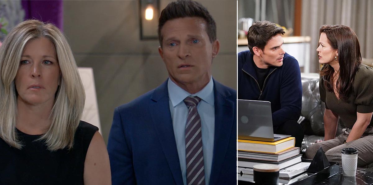 Laura Wright, Steve Burton, Melissa Clair Egan, Mark Grossman