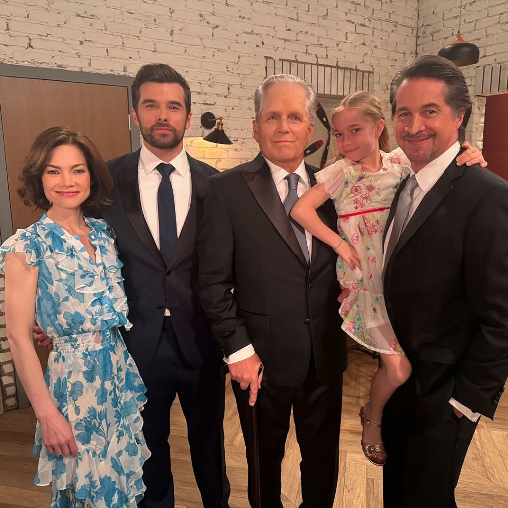 Rebecca Herbst, Josh Swickard, Gregory Harrison, Jophielle Love, Michael Easton