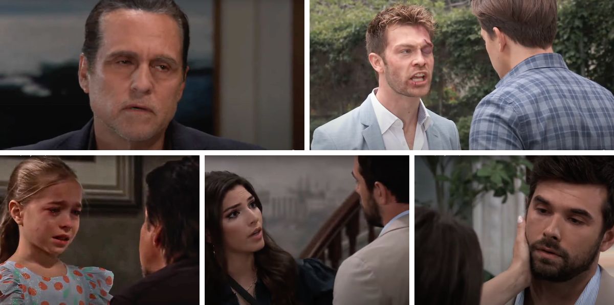 general hospital spoilers sonny, dex, violet, brook lynn and chase.