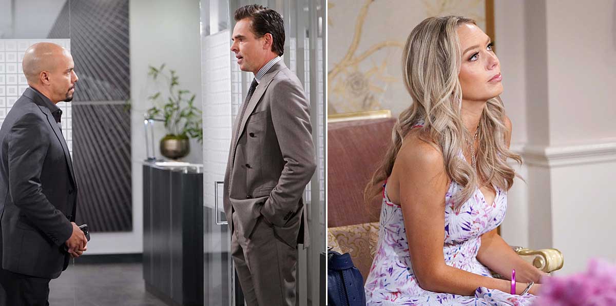 bryton james, jason thompson, melissa ordway, the young and the restless