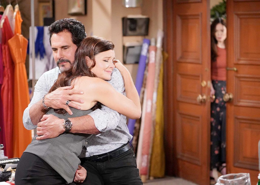 don diamont, heather tom, romy parks, the bold and the beautiful