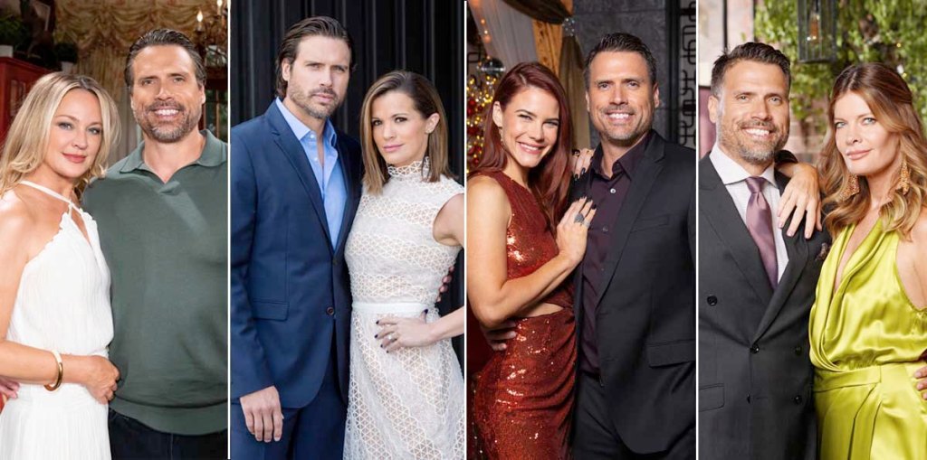 joshuamorrow, sharon case, melissa claire egan, courtney hope, michelle stafford