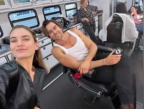 lily james, pierson fode