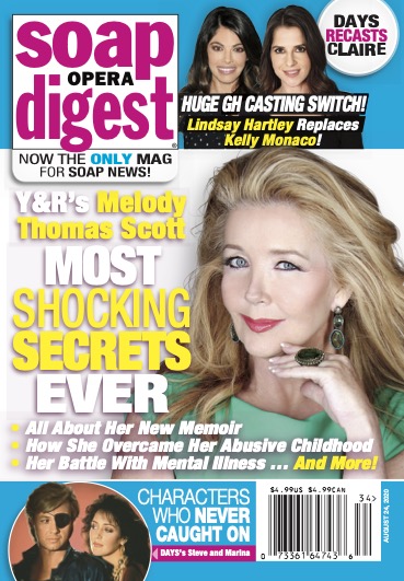 melody thomas scott soap opera digest cover