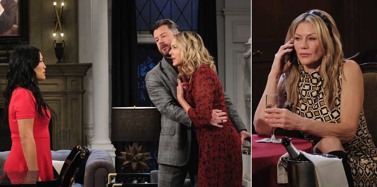 tina huang, dan feuerriegel, arianne zucker, stacy h© XJJohnson/jpistudios.com(2)aiduk