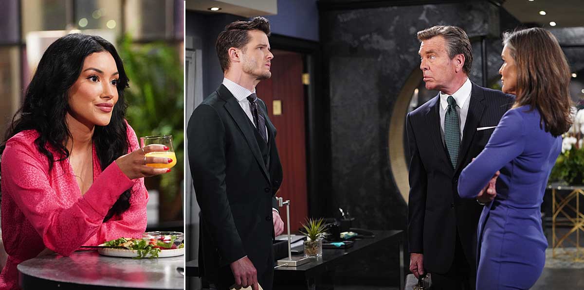 zuleyka silver, michael mealor, susan walters, peter bergman