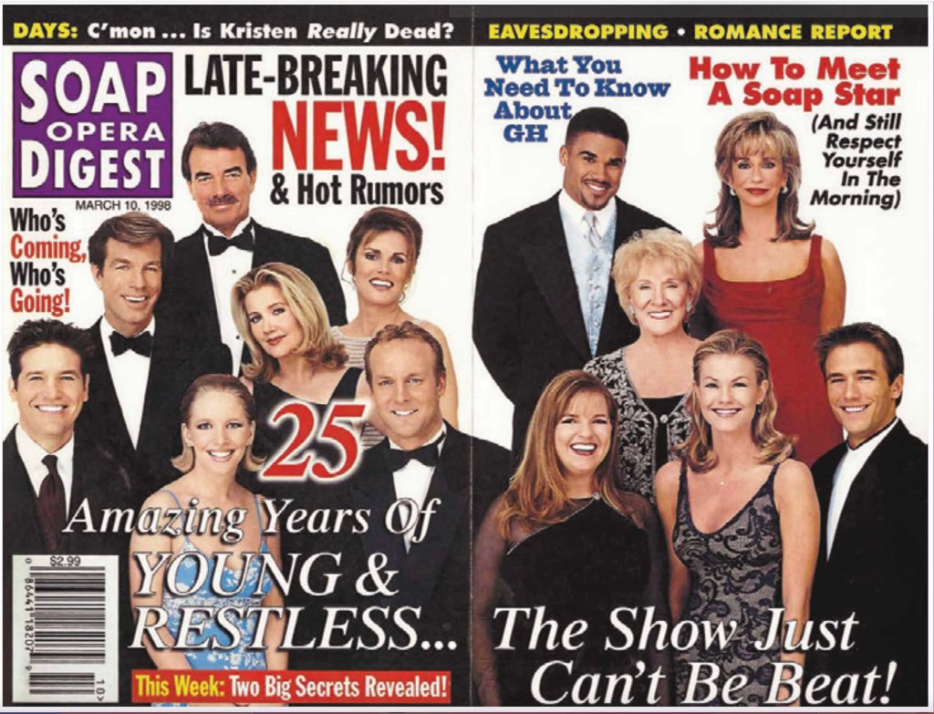 melody thomas scott soap opera digest cover
