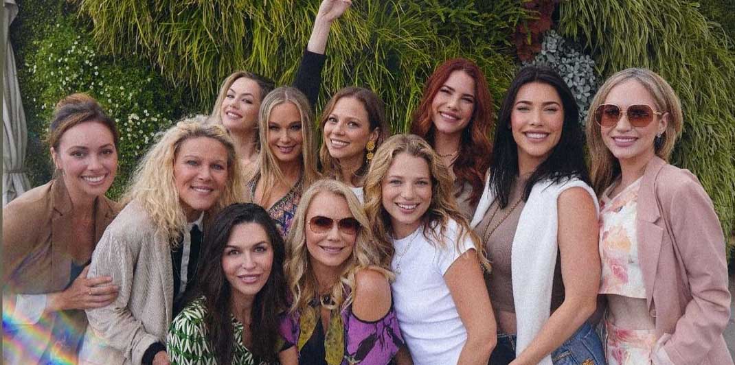 group shot from the daytime emmy nominees luncheon in 2024.