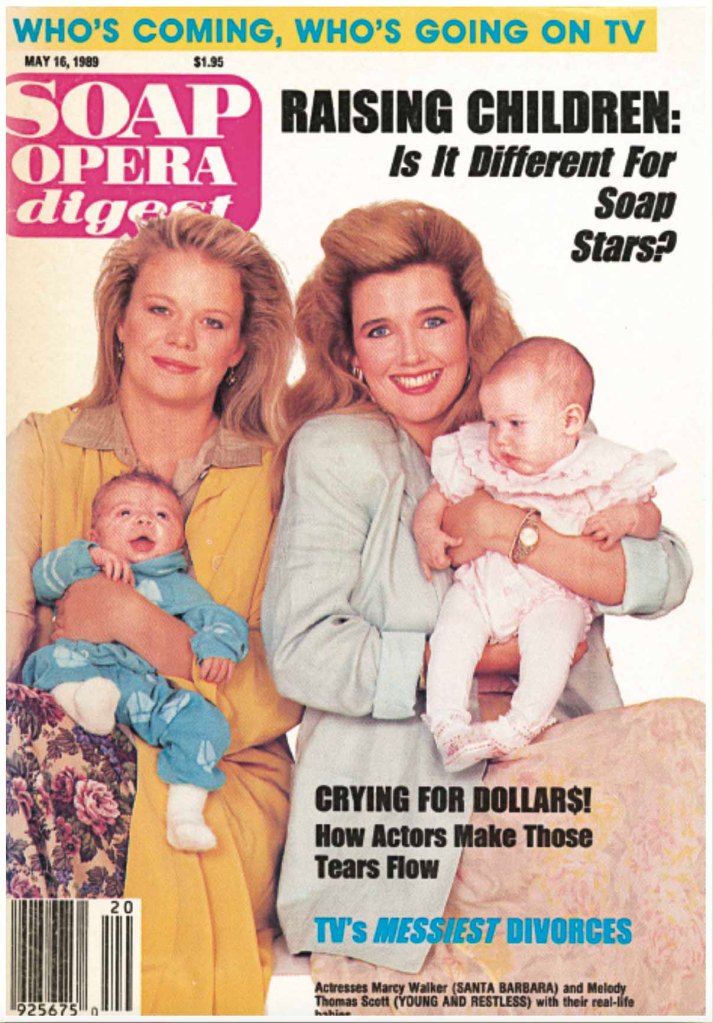 melody thomas scott soap opera digest cover