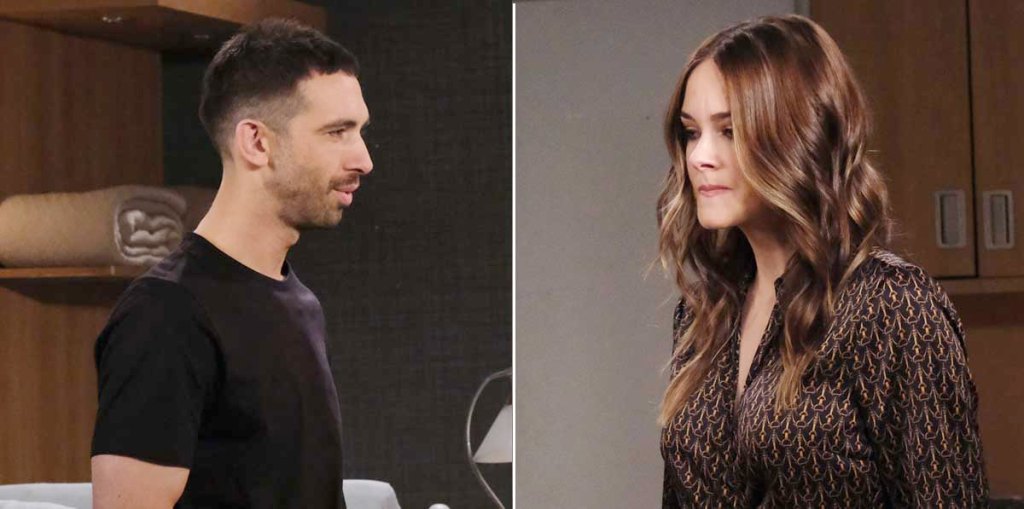 blake berris, abigail klein on days of our lives.