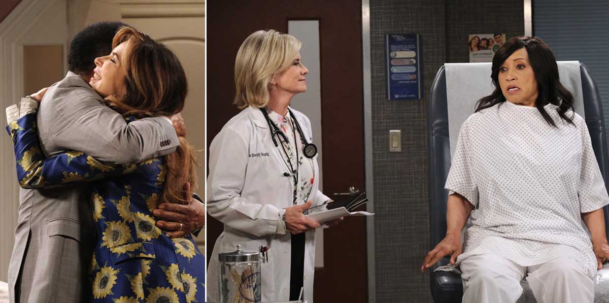 lauren koslow, james reynolds; jackee harry, mary beth evans, days of our lives