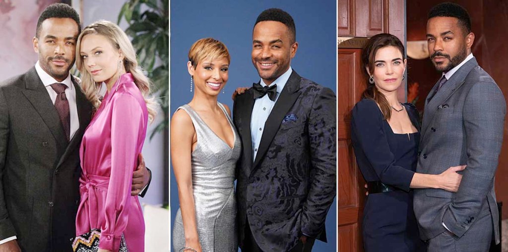 melissa ordway, sean dominic, brytni sarpy, amelia heinle on young and restless.