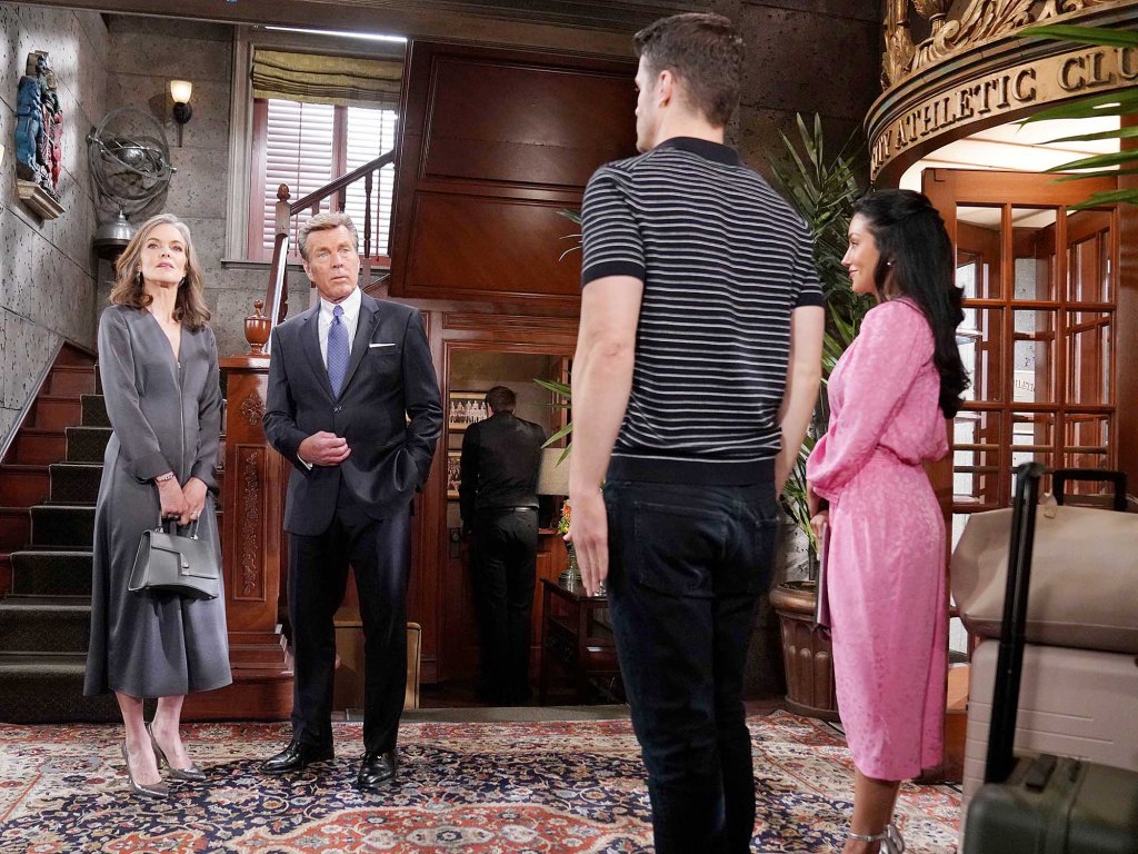 michael mealor, zuleyka silver, susan walters, peter bergman, the young and the restless