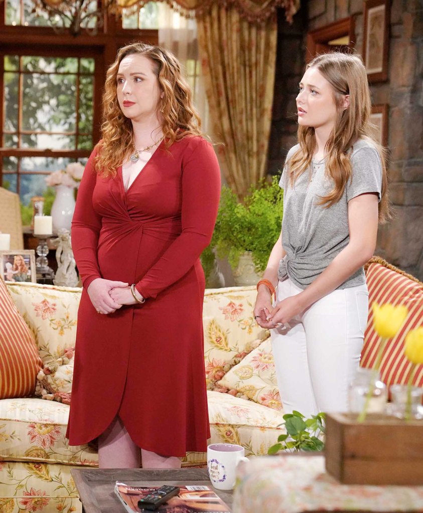 reylynn caster, sharon case, camryn grimes, joshua morrow, the young and the restless