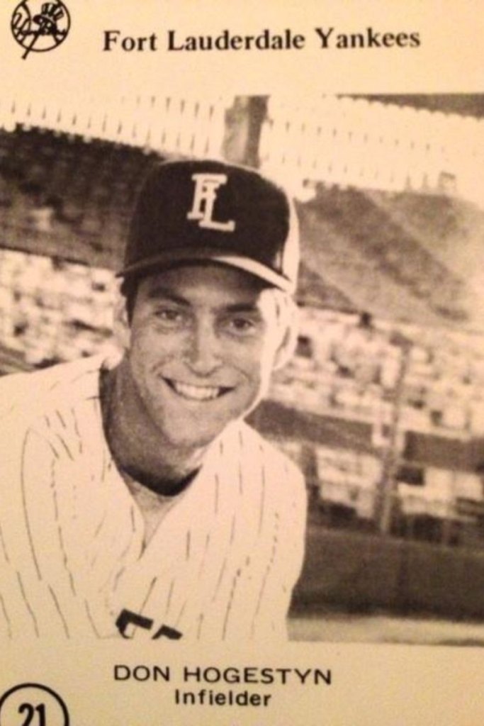 drake hogestyn baseball card.