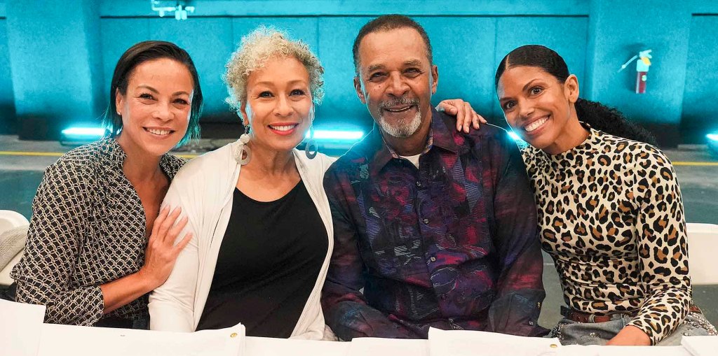 Daphnee Duplaix, Tamara Tunie, Clifton Davis, and Karla Mosley