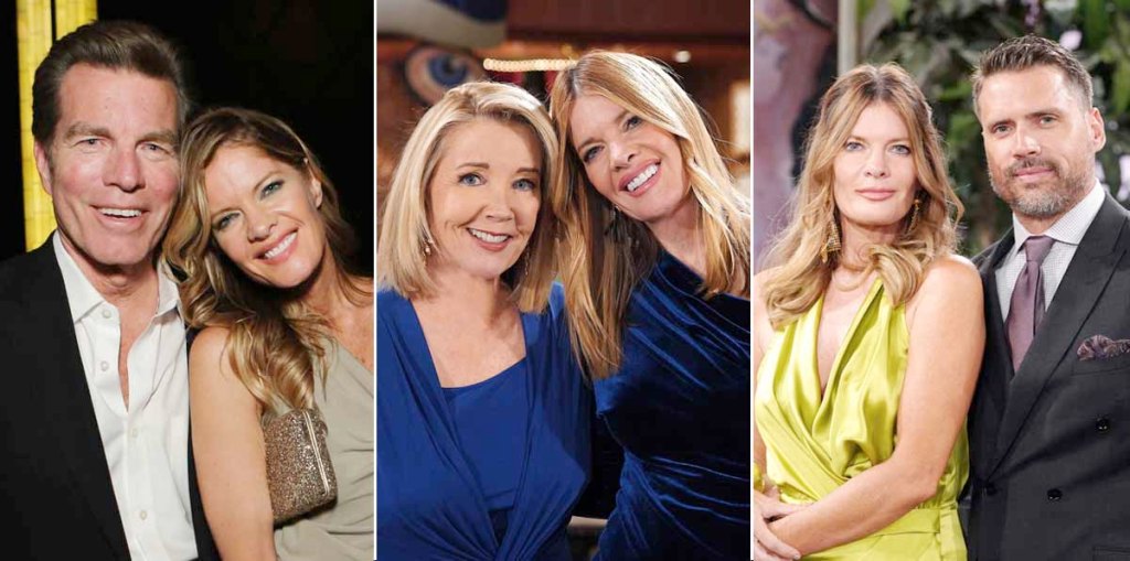 peter bergman, michelle stafford, melody thomas scott, joshua morrow