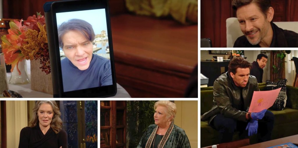 young and restless spoilers collage danny, daniel, traci, diane, chance.