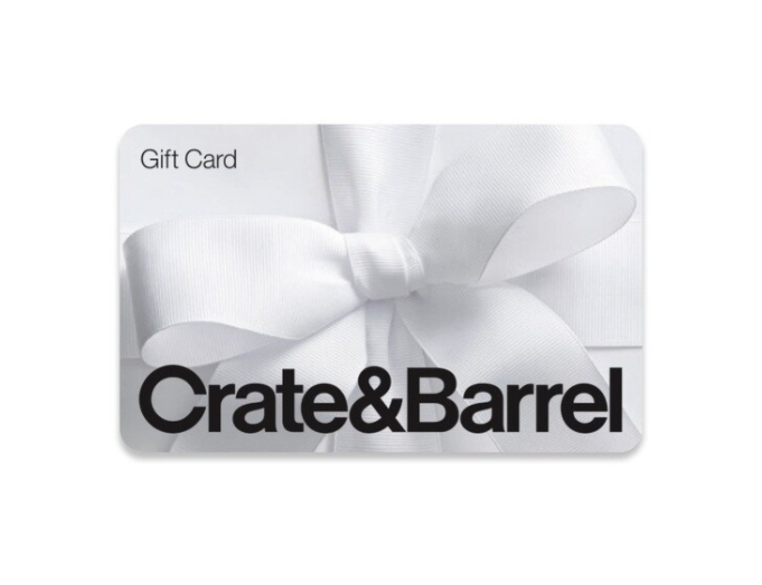 $100 Crate and Barrel gift card