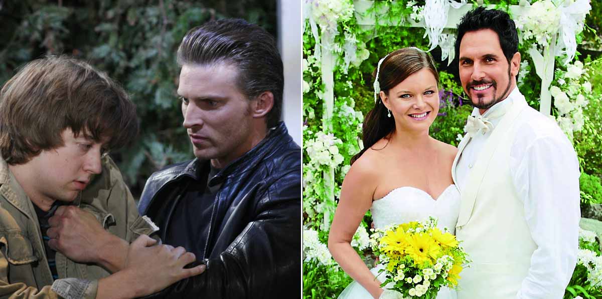 bradford anderson, steve burton, heather tom, don diamont