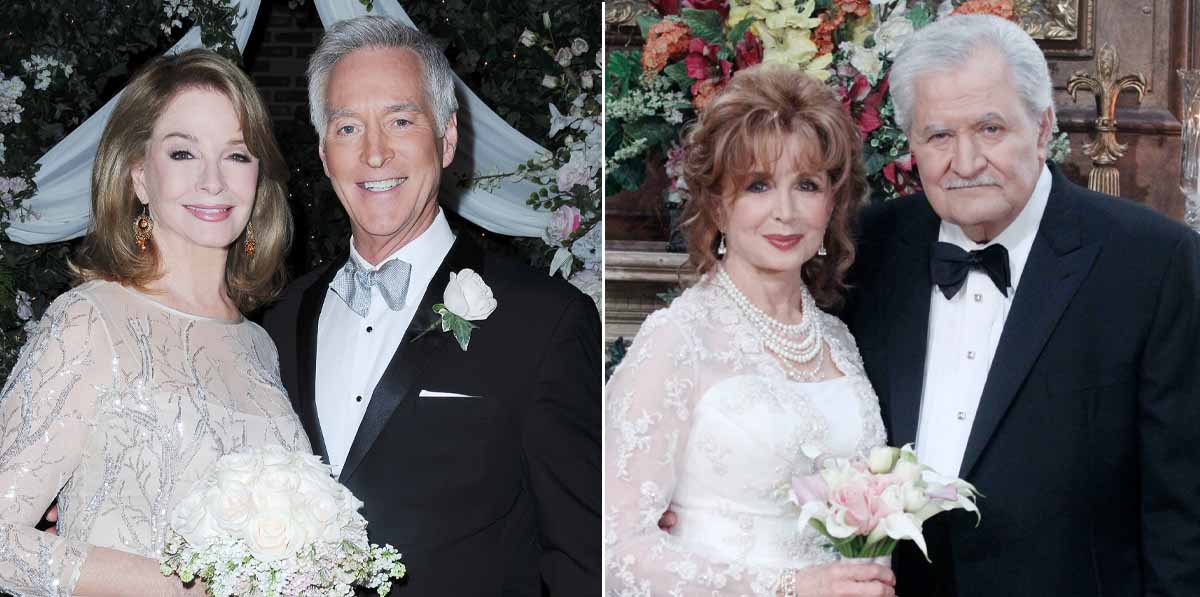 deidre hall, drake hogestyn, suzanne rogers, john aniston