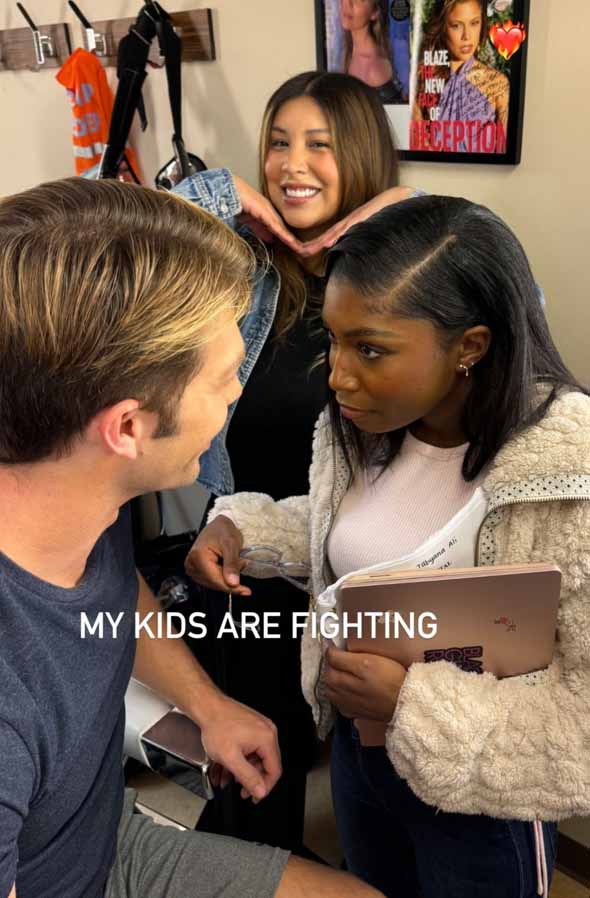 evan hofer, tabyana ali, priscilla castro-preciado