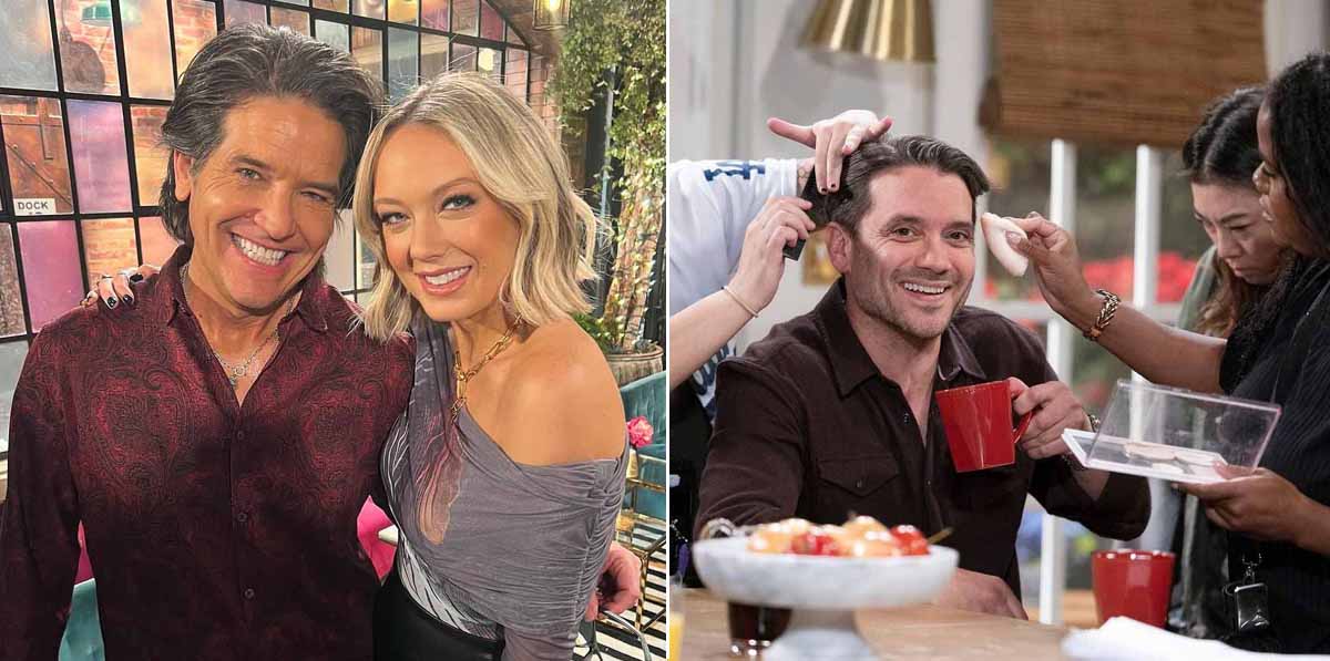 melissa ordway, michael damian, dominic zamprogna