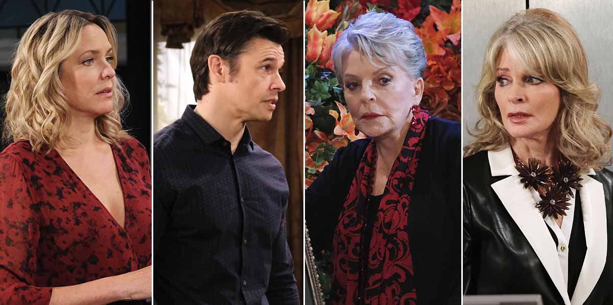 arianne zucker, paul tefler, susan seaforth hayes, deidre hall