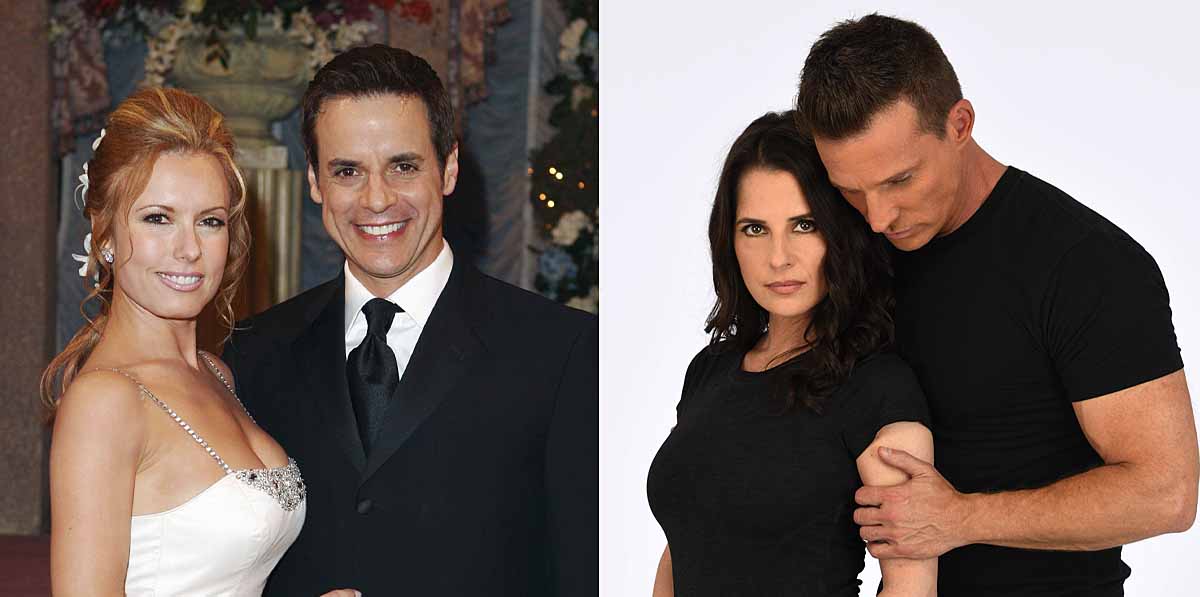 christian leblanc, tracey bregman, kelly monaco, steve burton