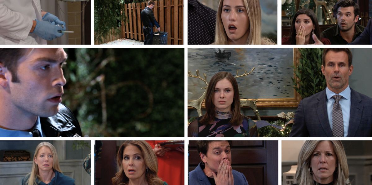 general hospital spoilers collage dex, joss, olivia, blq, chase, willow, michael, nina, drew, carly.