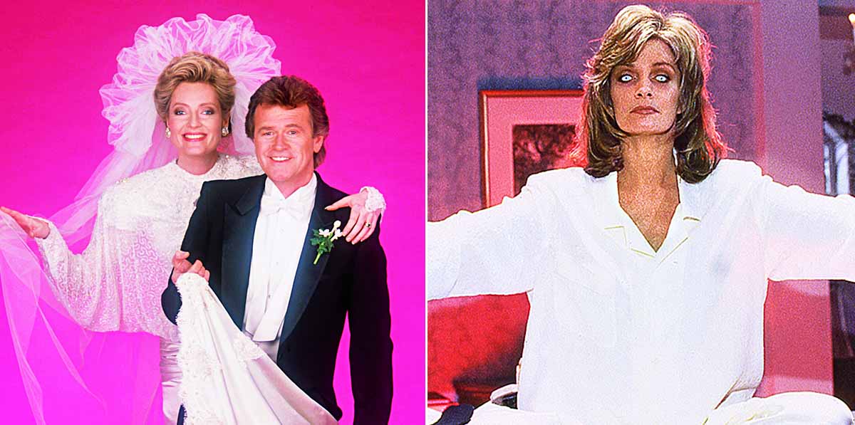 john reilly, sharon wyatt, deidre hall