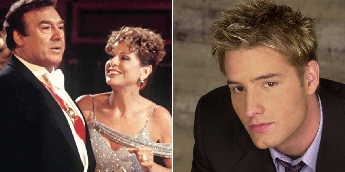 joseph mascolo, louise sorel, justin hartley