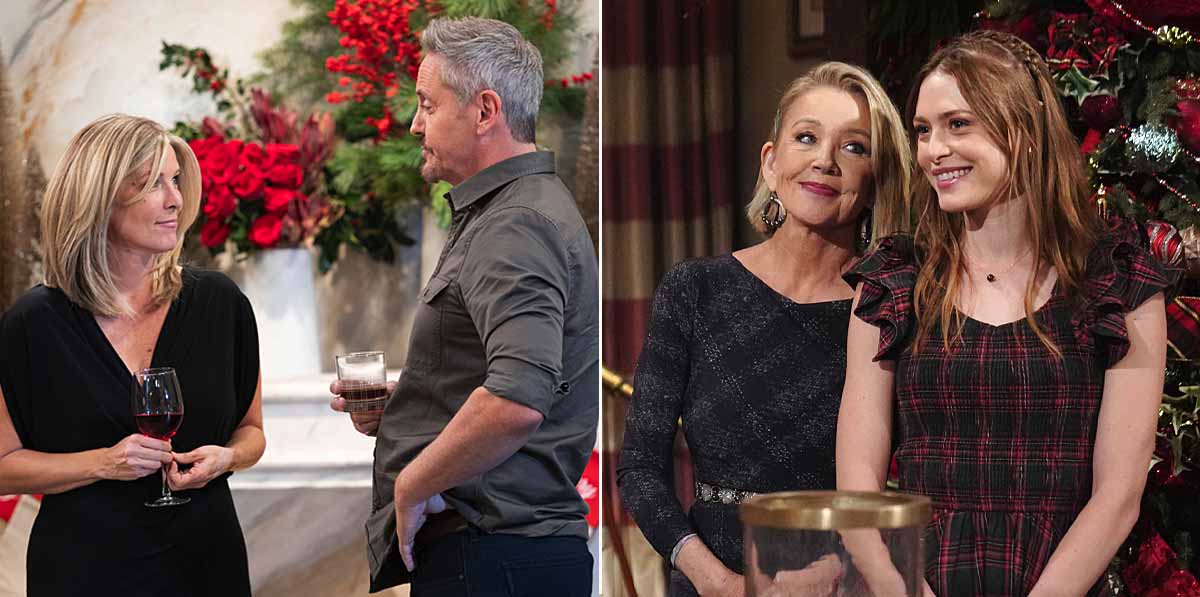 laura wright, charles mesure, hayley erin, melody thomas scott