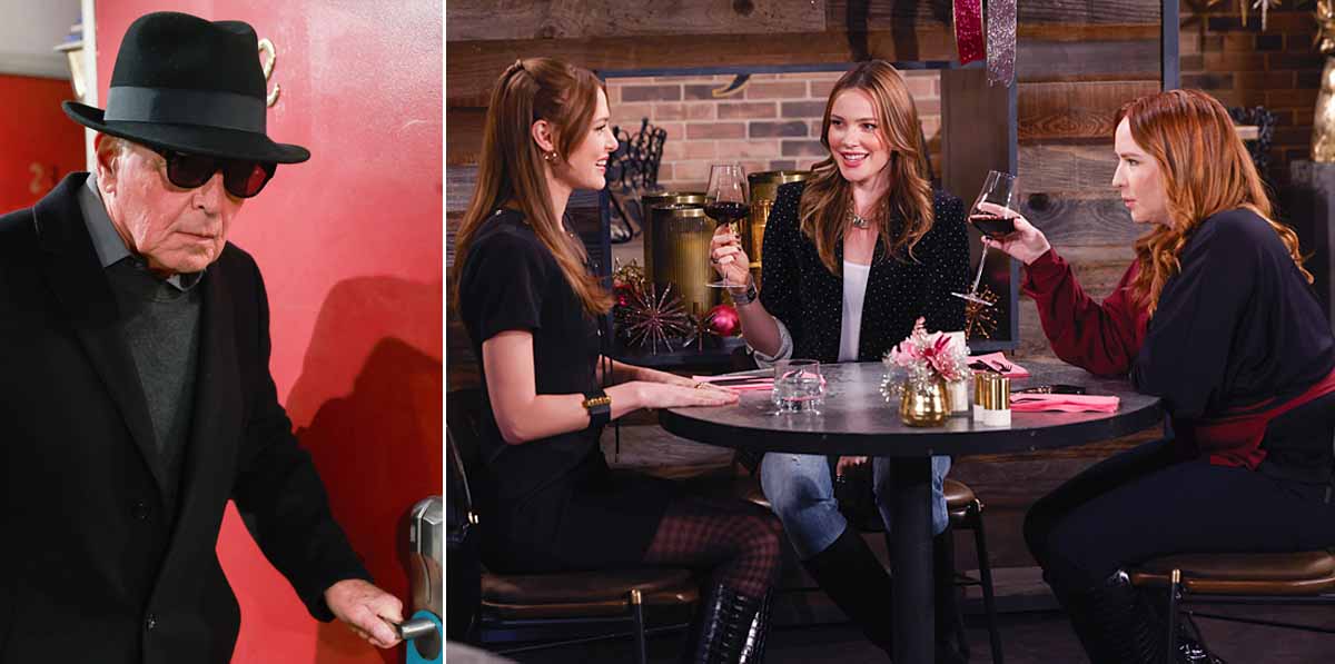 ray wise, hayley erin, cait fairbanks, camryn grimes , the young and the restless