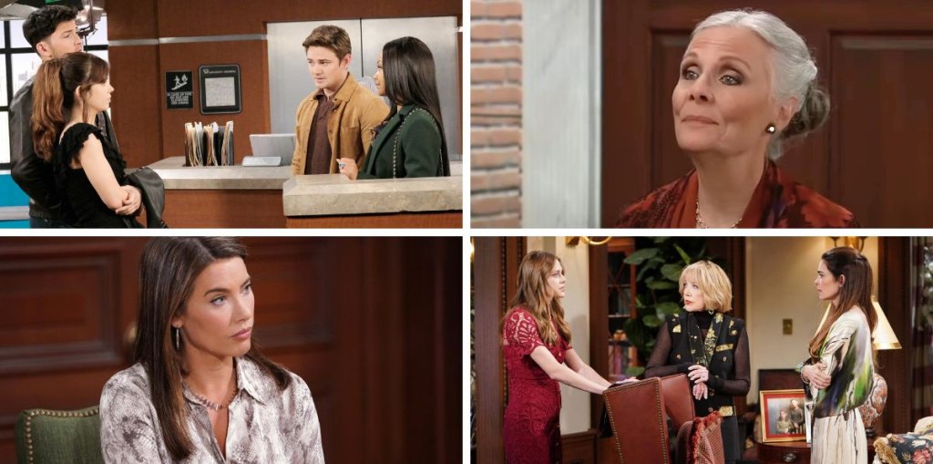 soaps bold and beautiful, general hospital, young and restless and bold and beautiful.