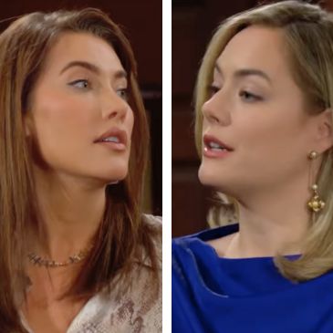 bold and beautiful spoilers promo for week of january 13, 2025, steffy vs. hope.