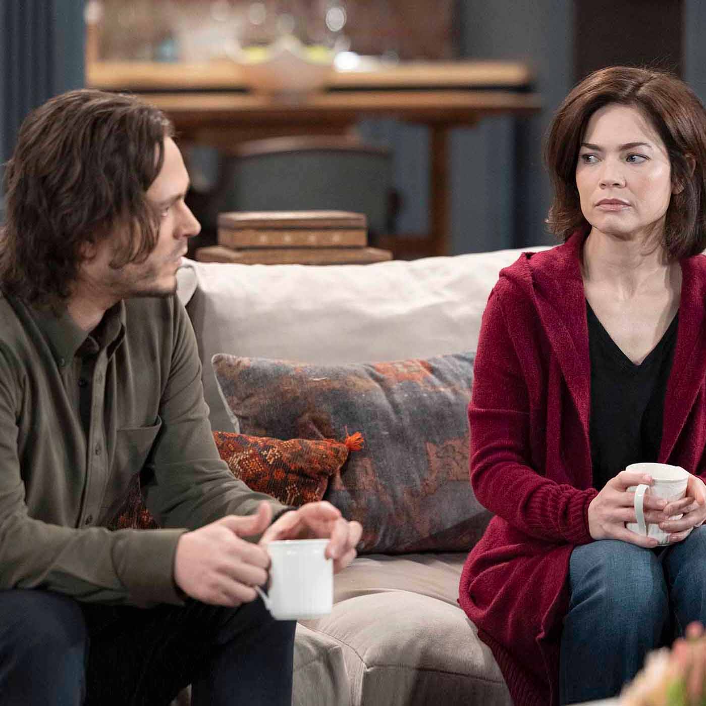 jonathan jackson, rebecca herbst, general hospital