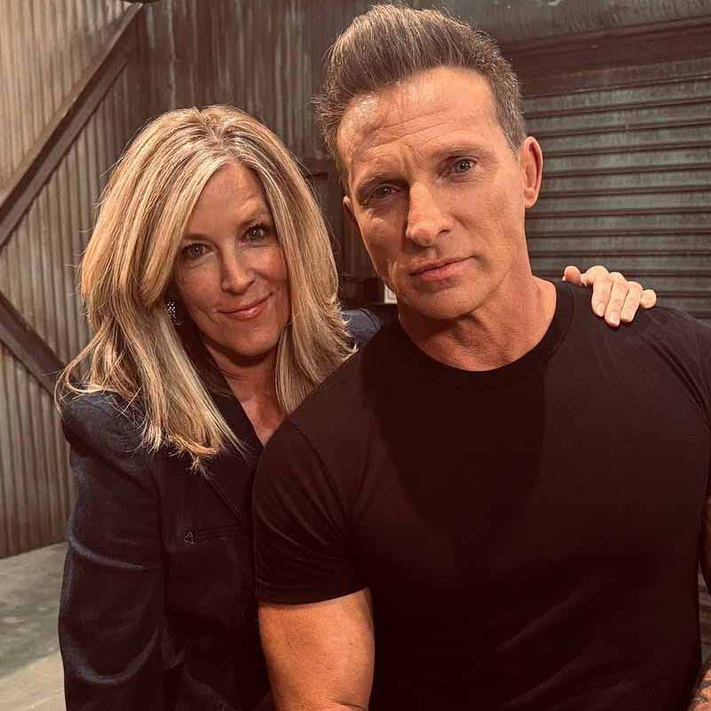 laura wright, steve burton