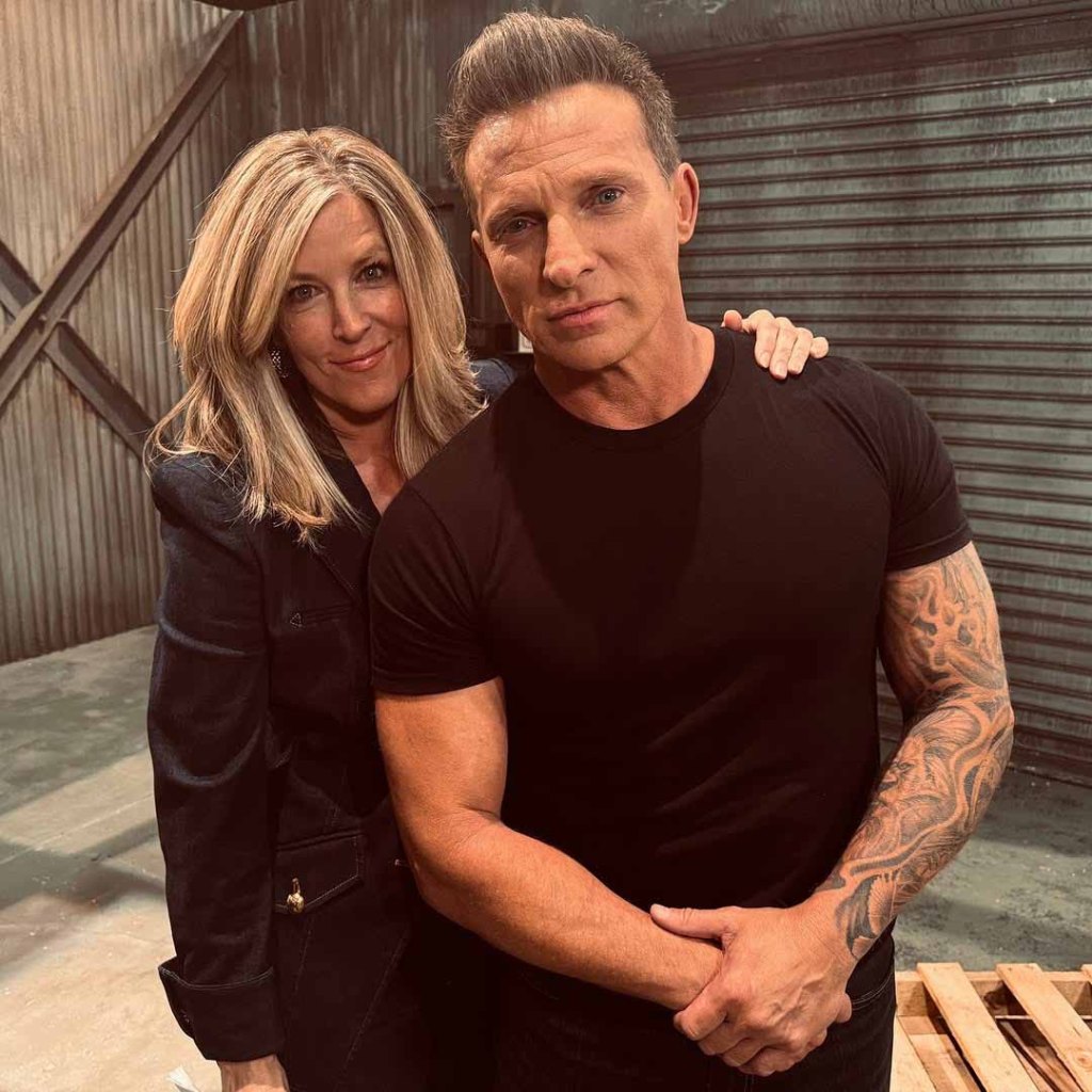 Laura Wright, Steve Burton