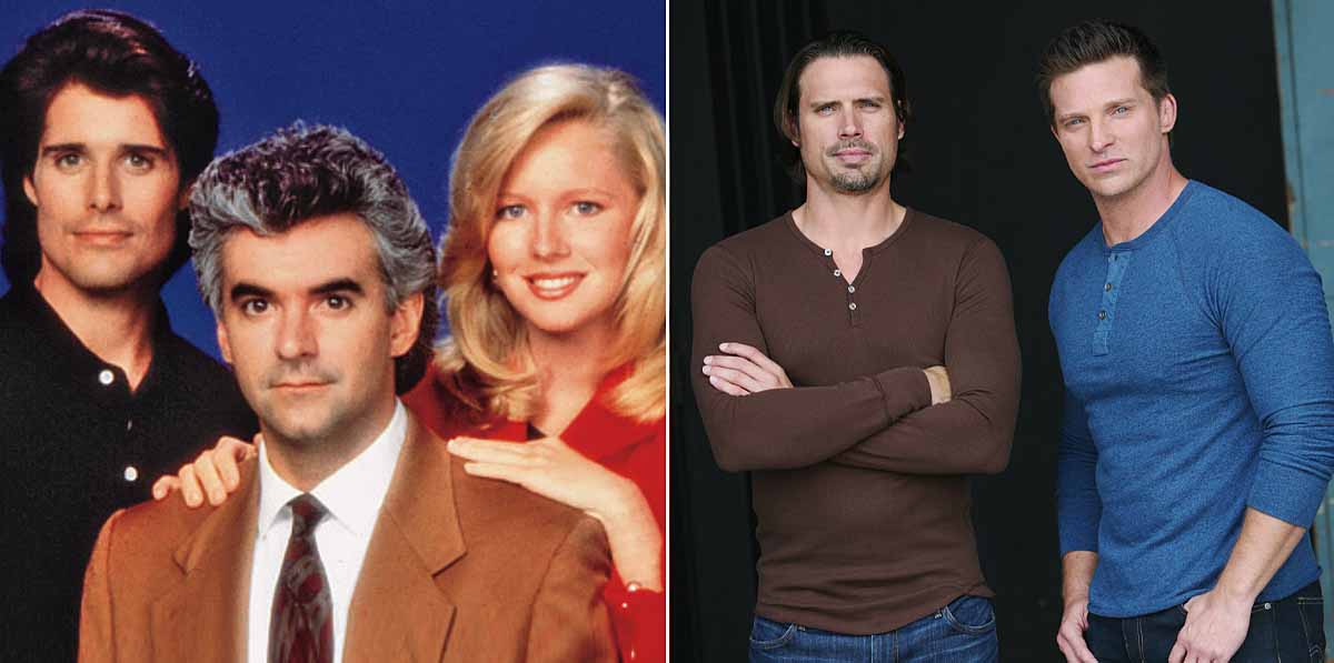 scott barton, john o'hurley, lauralee bell, joshua morrow, steve burton