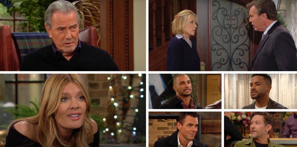 young and restless spoilers promo victor, jack, nikki, phyllis, billy, daniel, nate, damian.