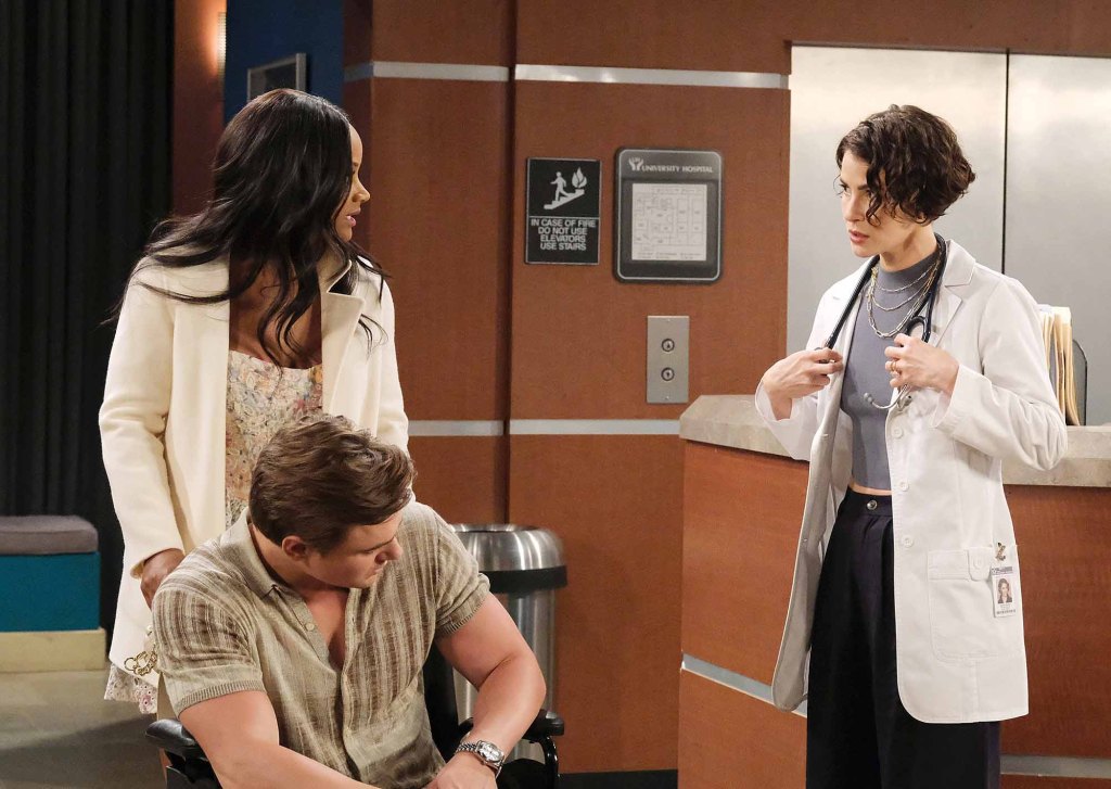 carson boatman, raven Bbowens, linsey godfrey, days of our lives