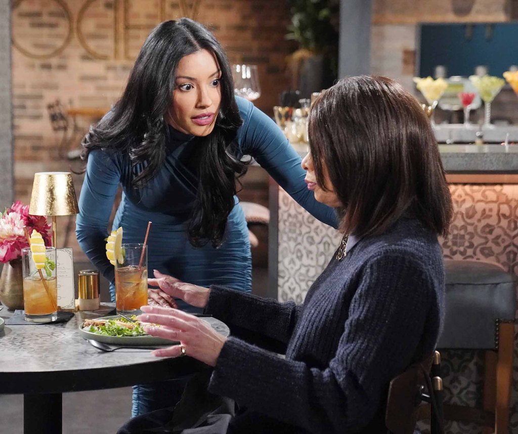 zuleyka silver, valarie pettiford, the young and the restless