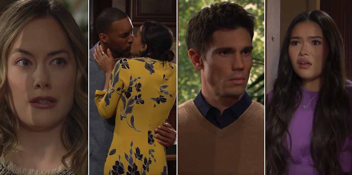 bold and beautiful spoilers hope, carter, daphne, finn, luna