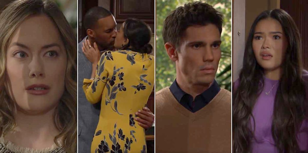 bold and beautiful spoilers hope, carter, daphne, finn, luna