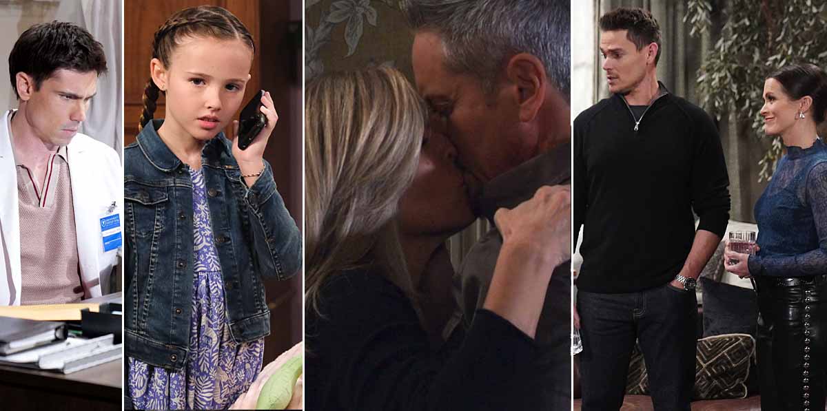 tanner novlan, finley rose slater, laura wright, charles mesure, mark grossman, melissa claire egan