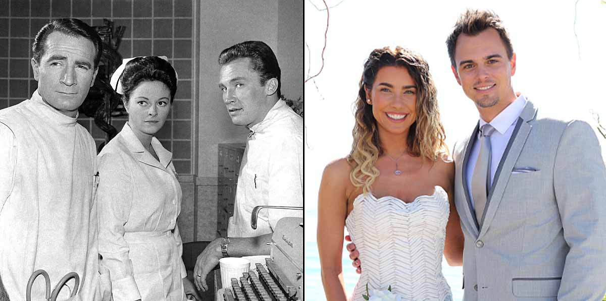 Emily mclaughlin, john beradino, roy thinnes, jacqueline macinnes wood, darin brooks