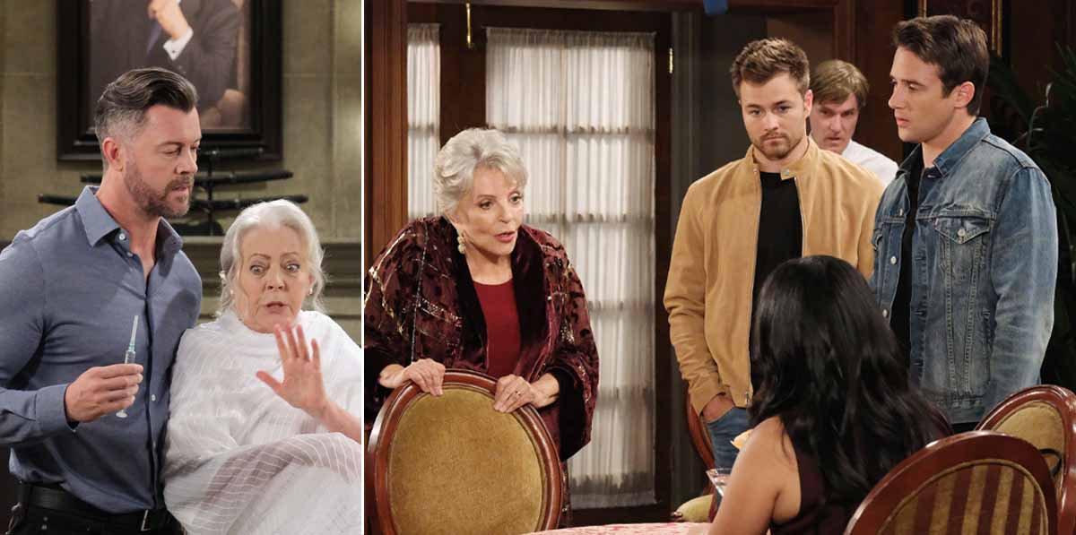 dan feuerriegel, ros gentle, tina huang, susan seaforth hayes, peyton meyer, casey moss